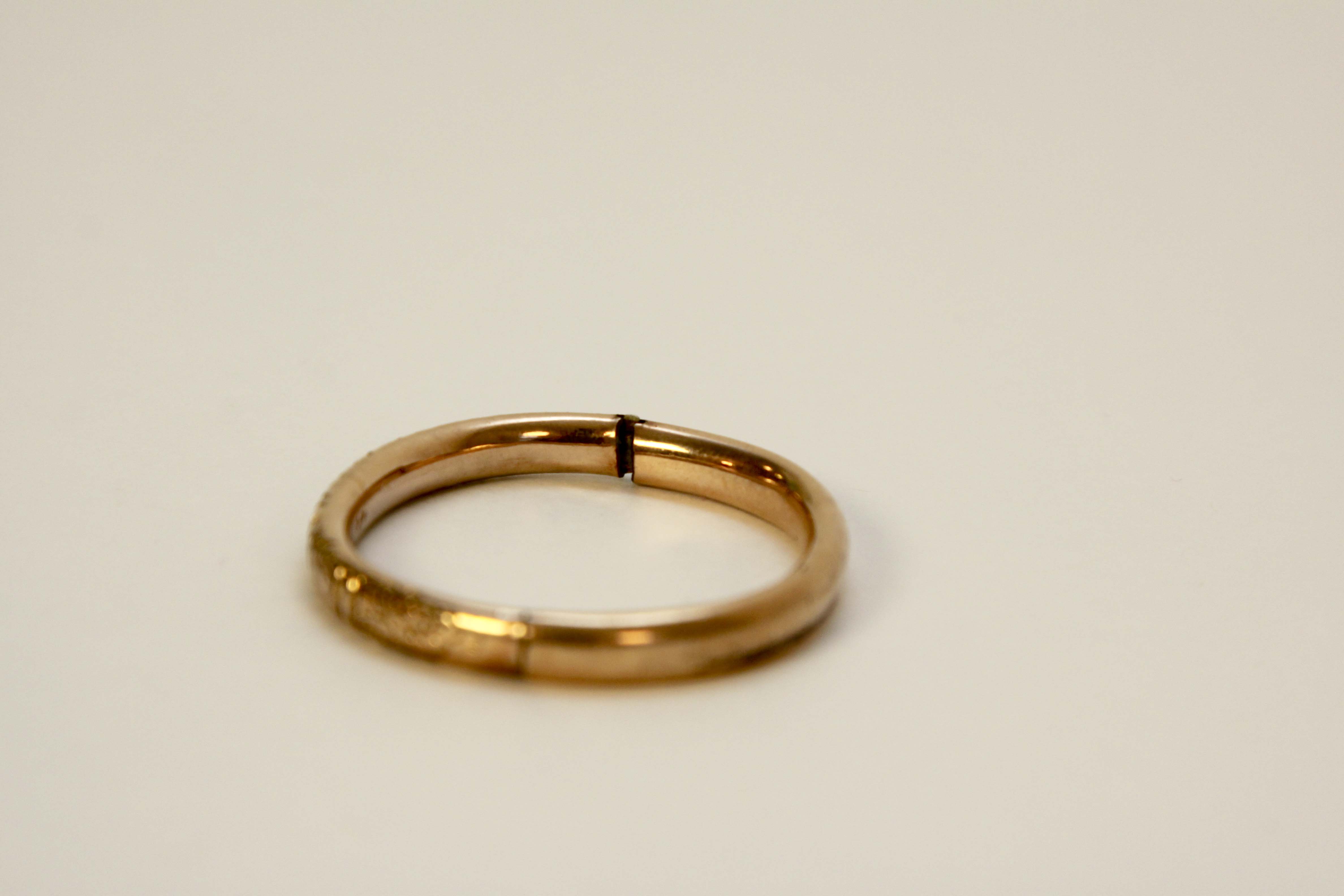Victorian Gold-Filled Baby Bangle