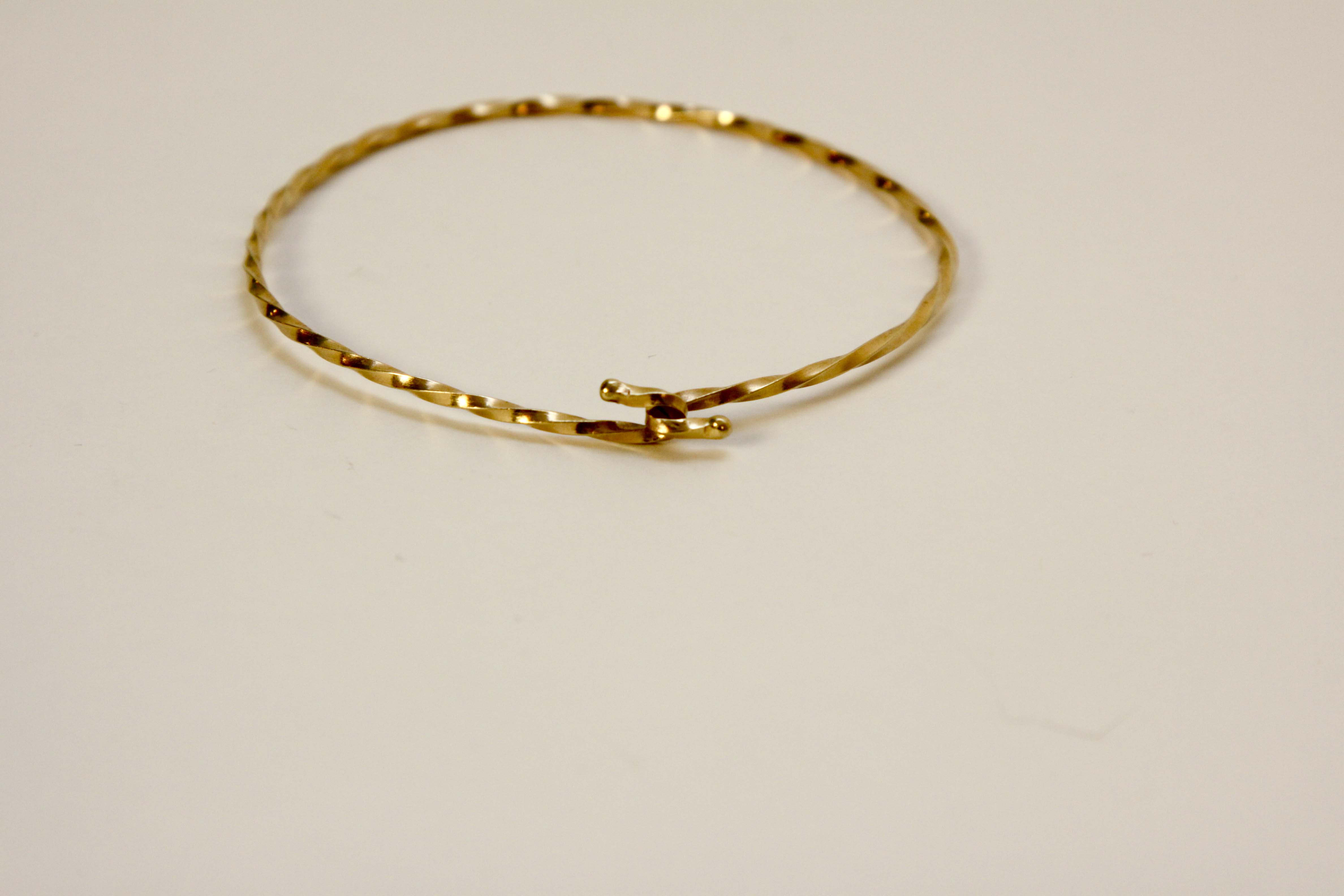Pair of Vintage 14K Yellow Gold Bracelets