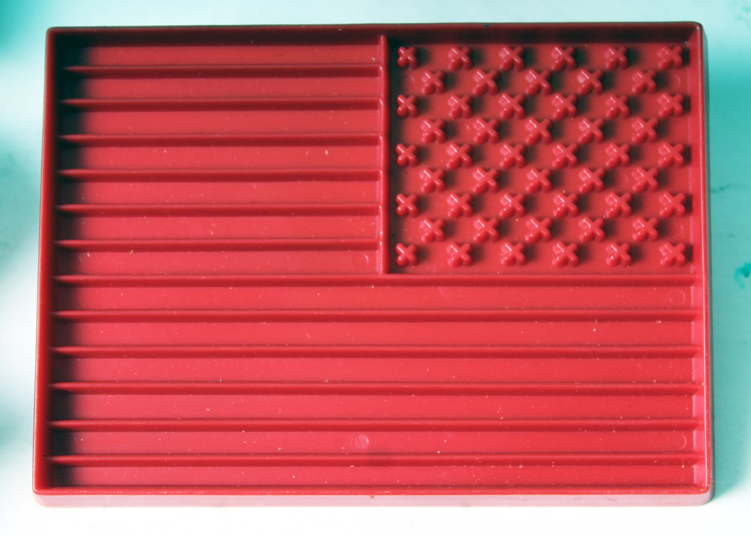 Vintage Collection of Red Plastic Cookie Cutters