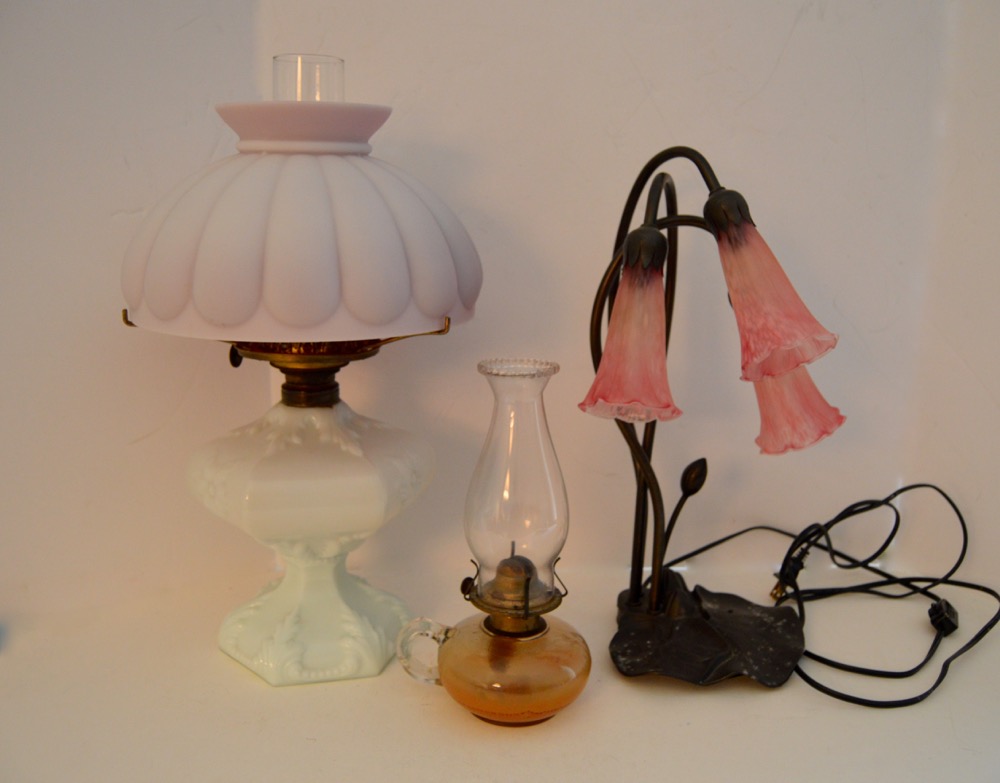 Three Lamps