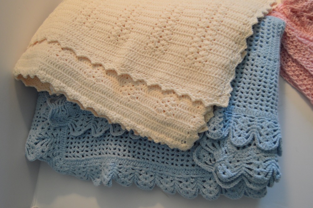 Hand Crocheted Afghans and Scarfs