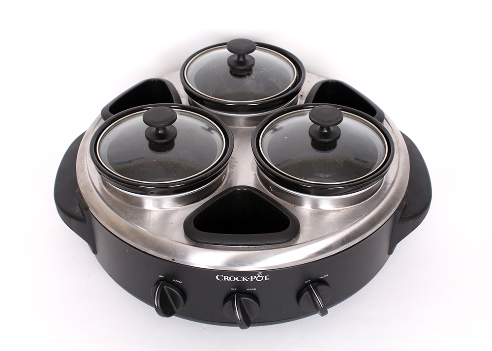 Crock-Pot Triple Dipper Food Warmer