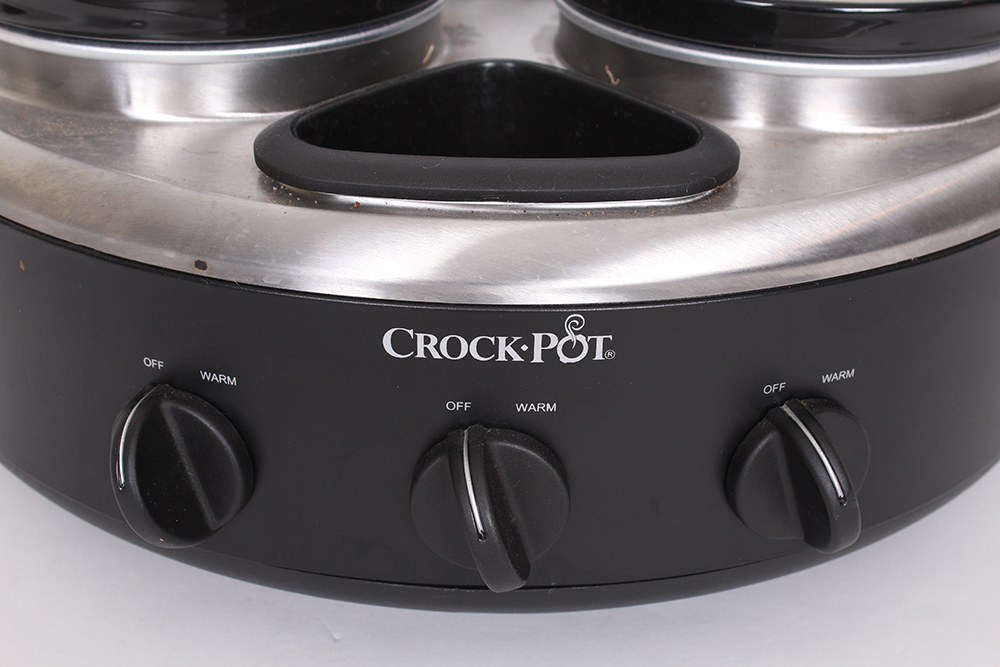 Crock-Pot Triple Dipper Food Warmer
