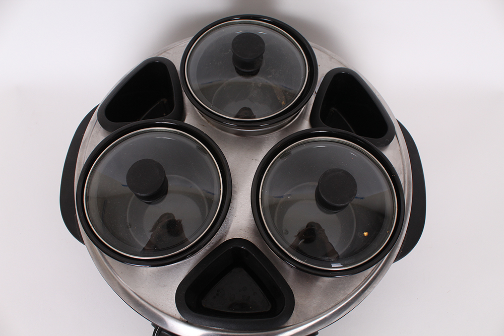 Crock-Pot Triple Dipper Food Warmer