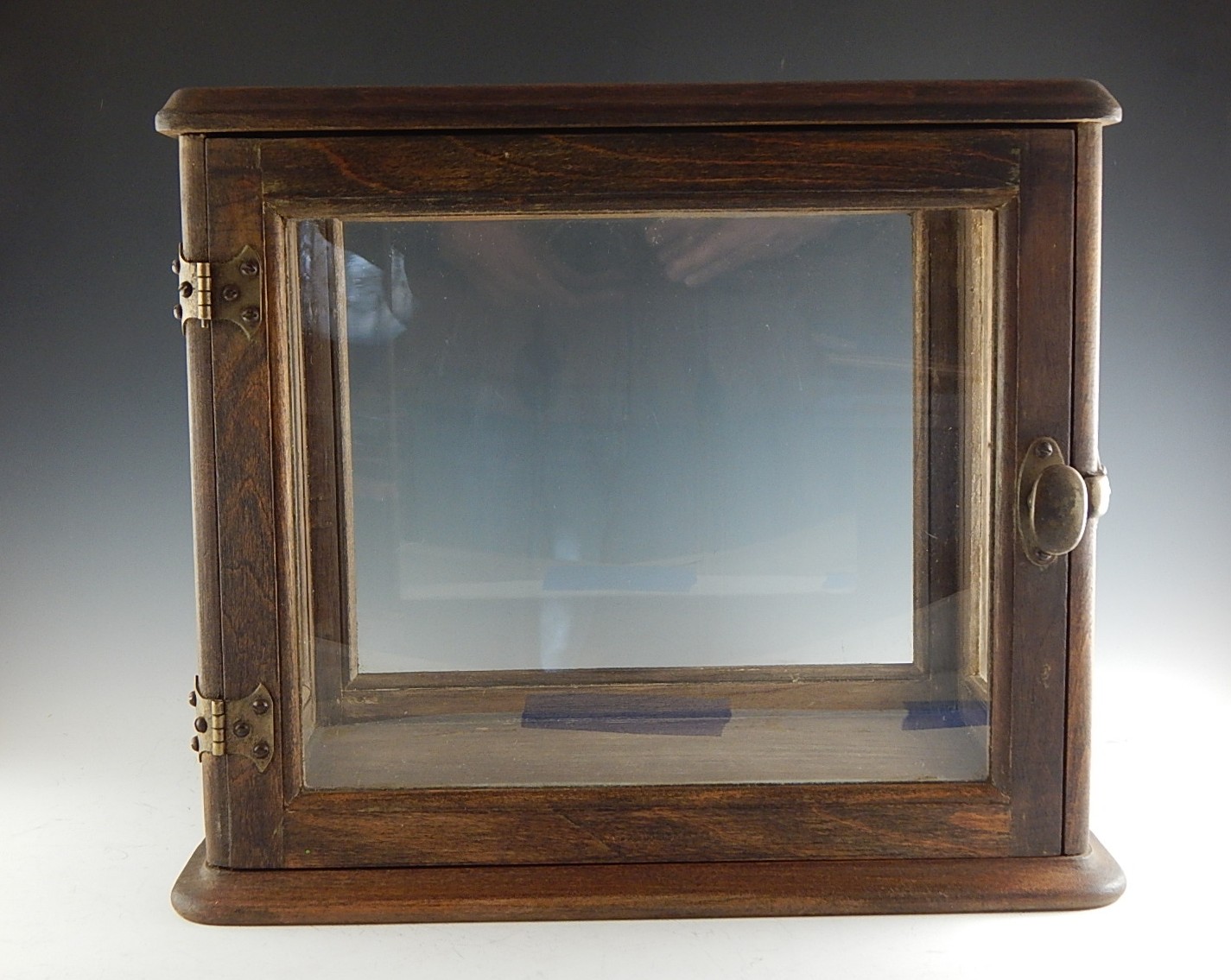 Antique Wood and Glass Display Box