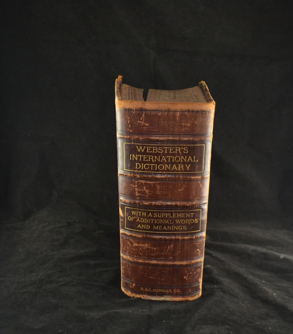 1901 Webster's International Dictionary