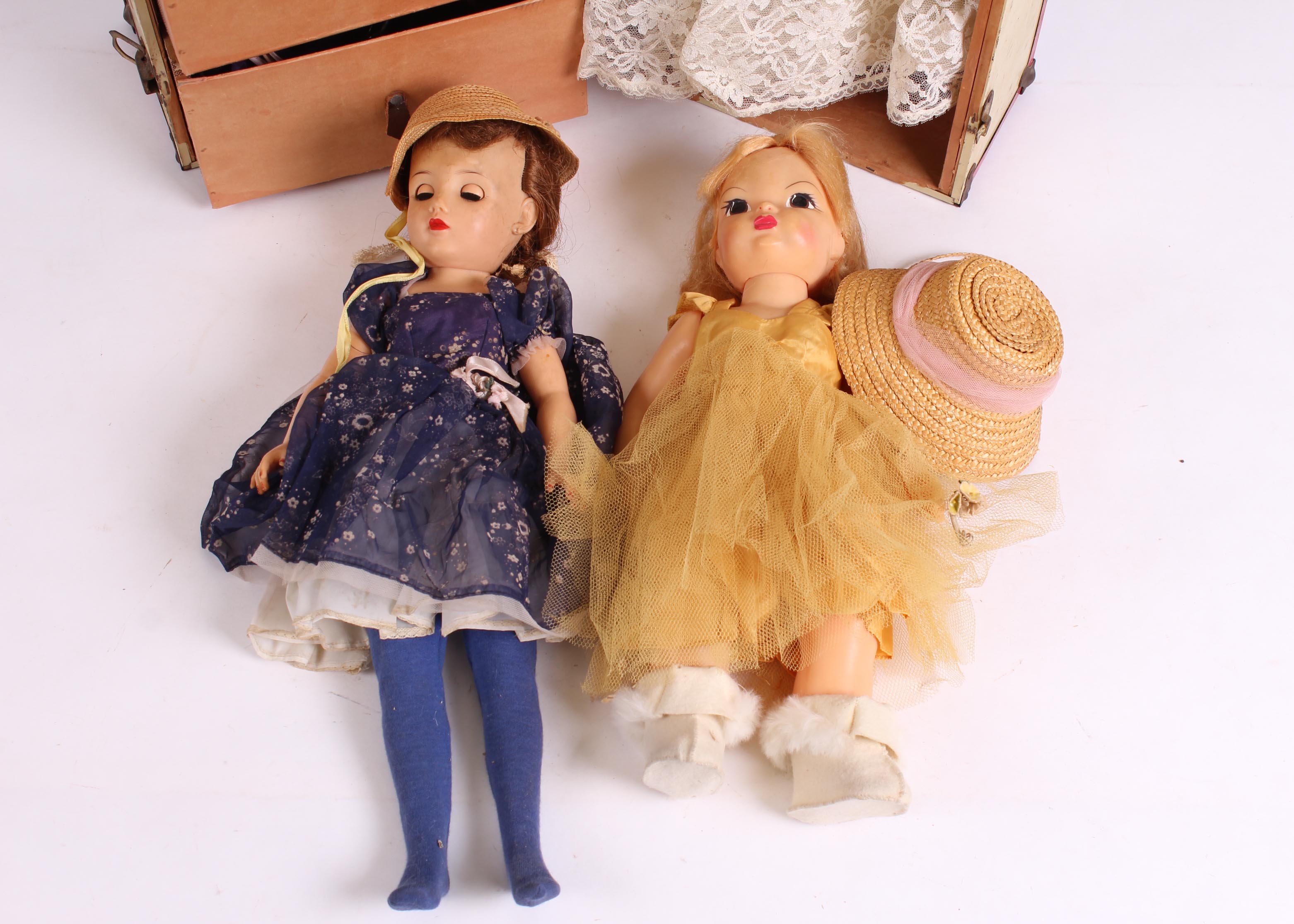 Vintage Terri Lee Doll with Trunk and Clothes