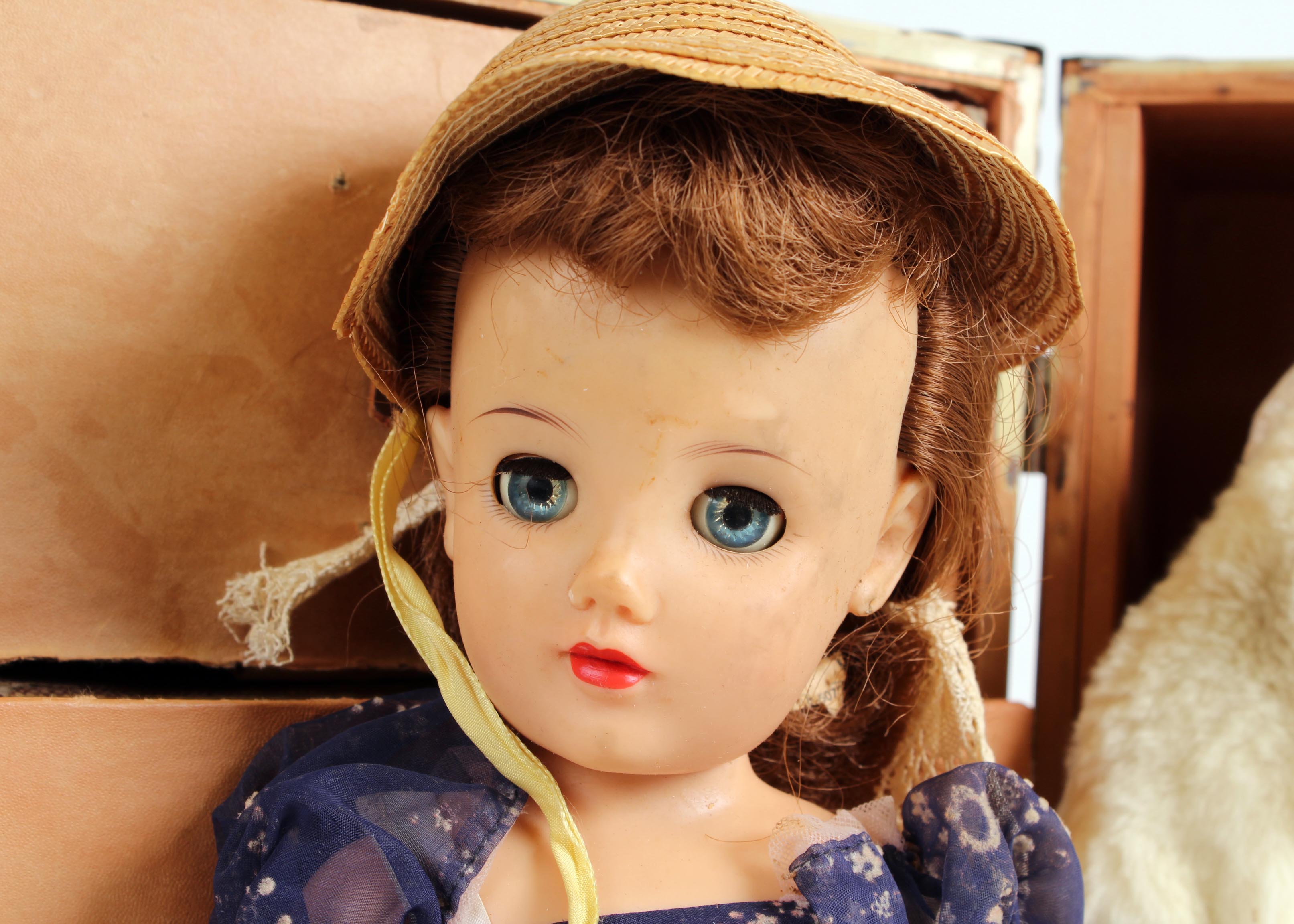 Vintage Terri Lee Doll with Trunk and Clothes