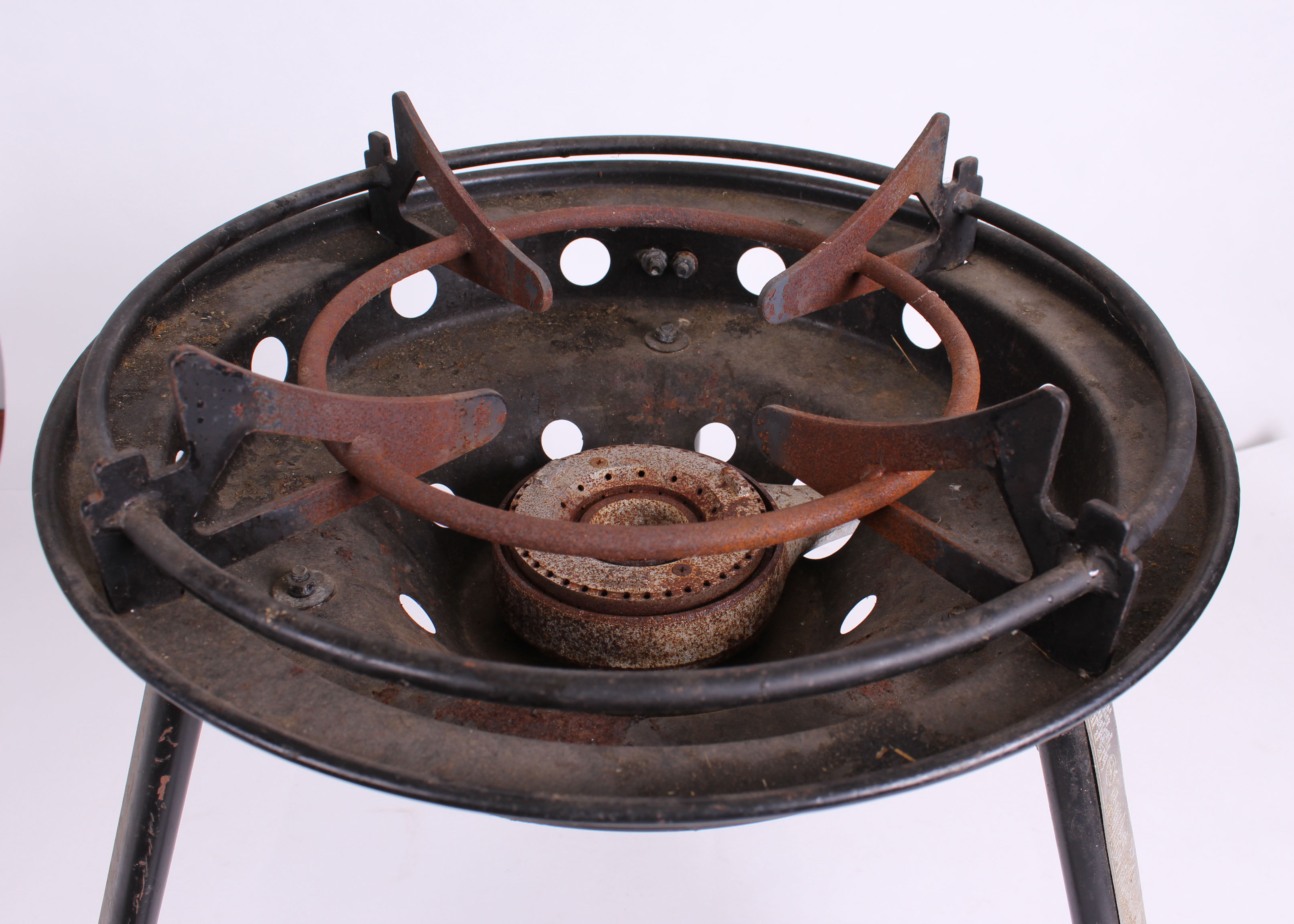 Large Eastman Outdoor Camping Wok with Burner