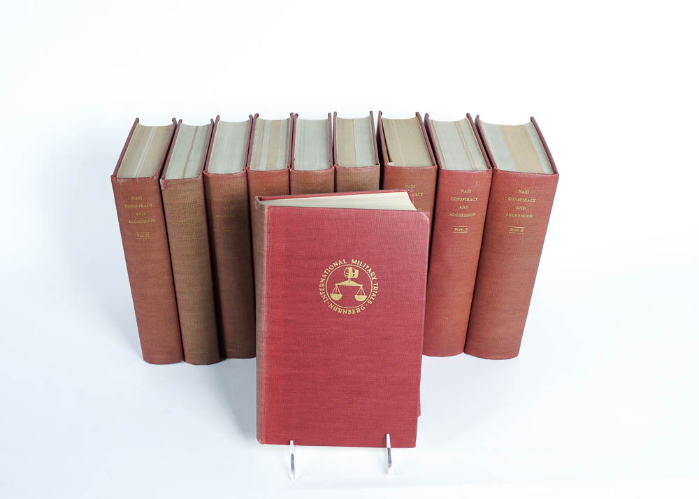 Ten Volume Set of Nazi Conspiracy and Aggression Books