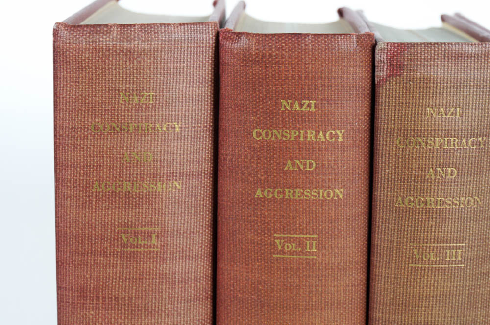 Ten Volume Set of Nazi Conspiracy and Aggression Books