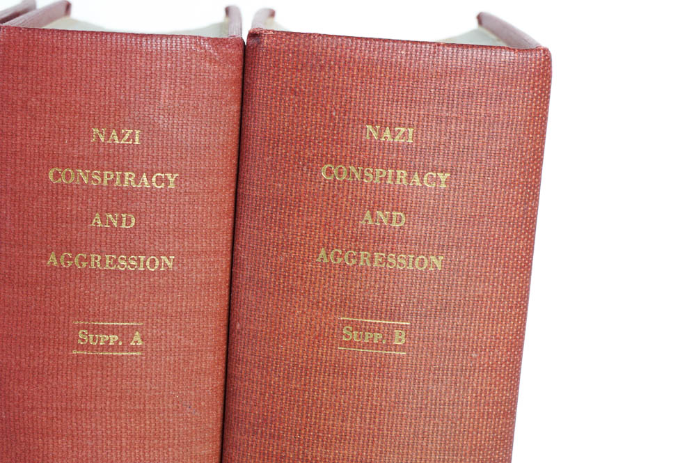 Ten Volume Set of Nazi Conspiracy and Aggression Books