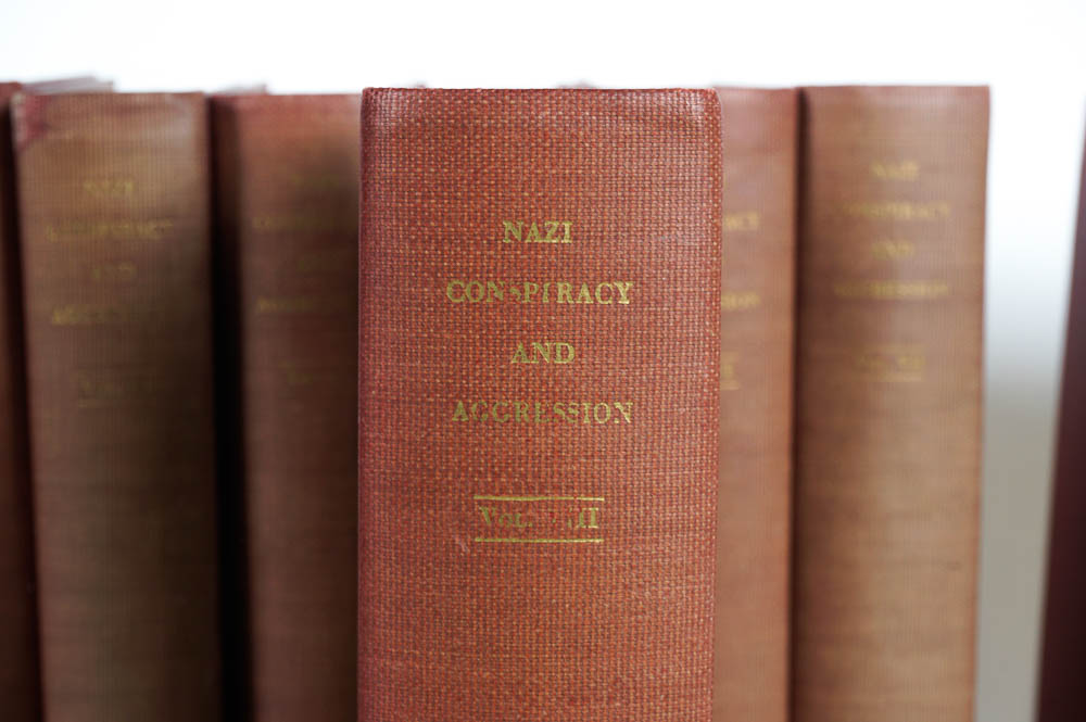 Ten Volume Set of Nazi Conspiracy and Aggression Books