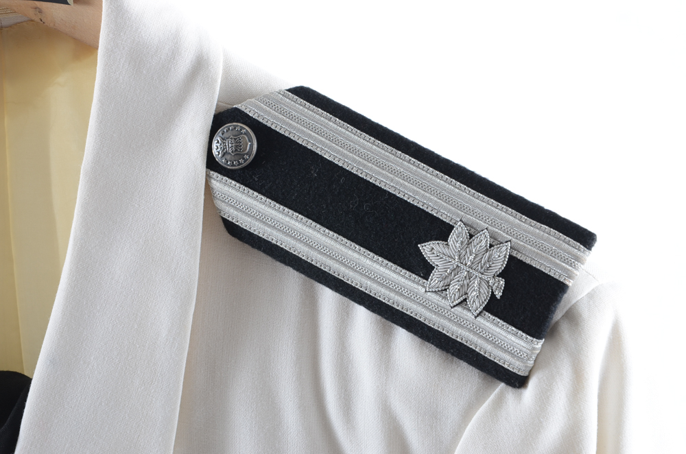 Vintage 1960s USAF  White Dinner Dress Uniform