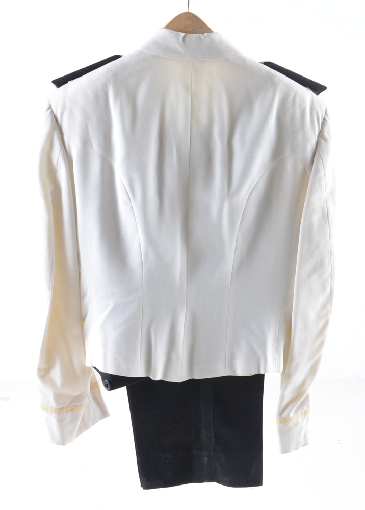 Vintage 1960s USAF  White Dinner Dress Uniform