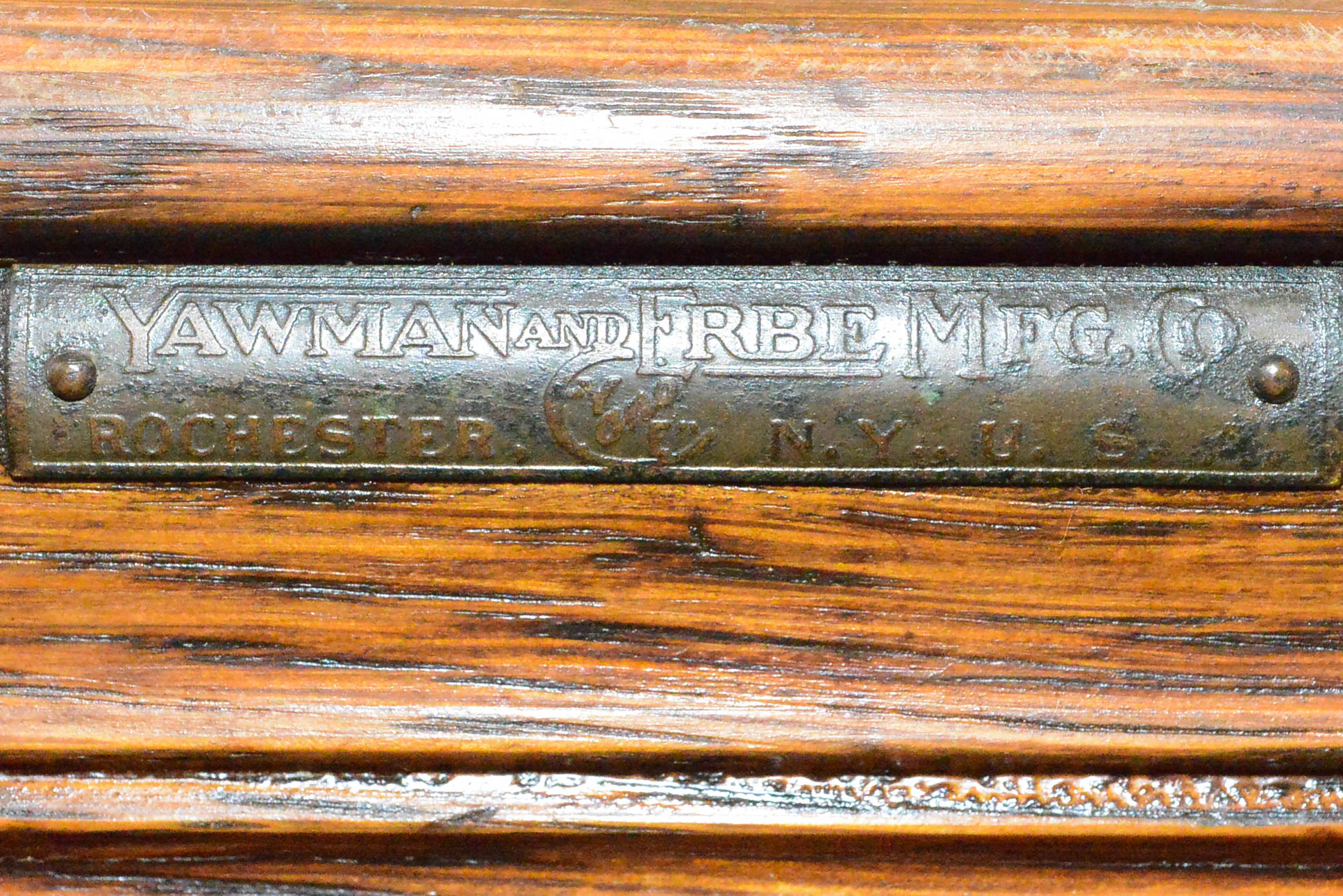 Yawman & Erbe Antique Card Catalog Cabinet