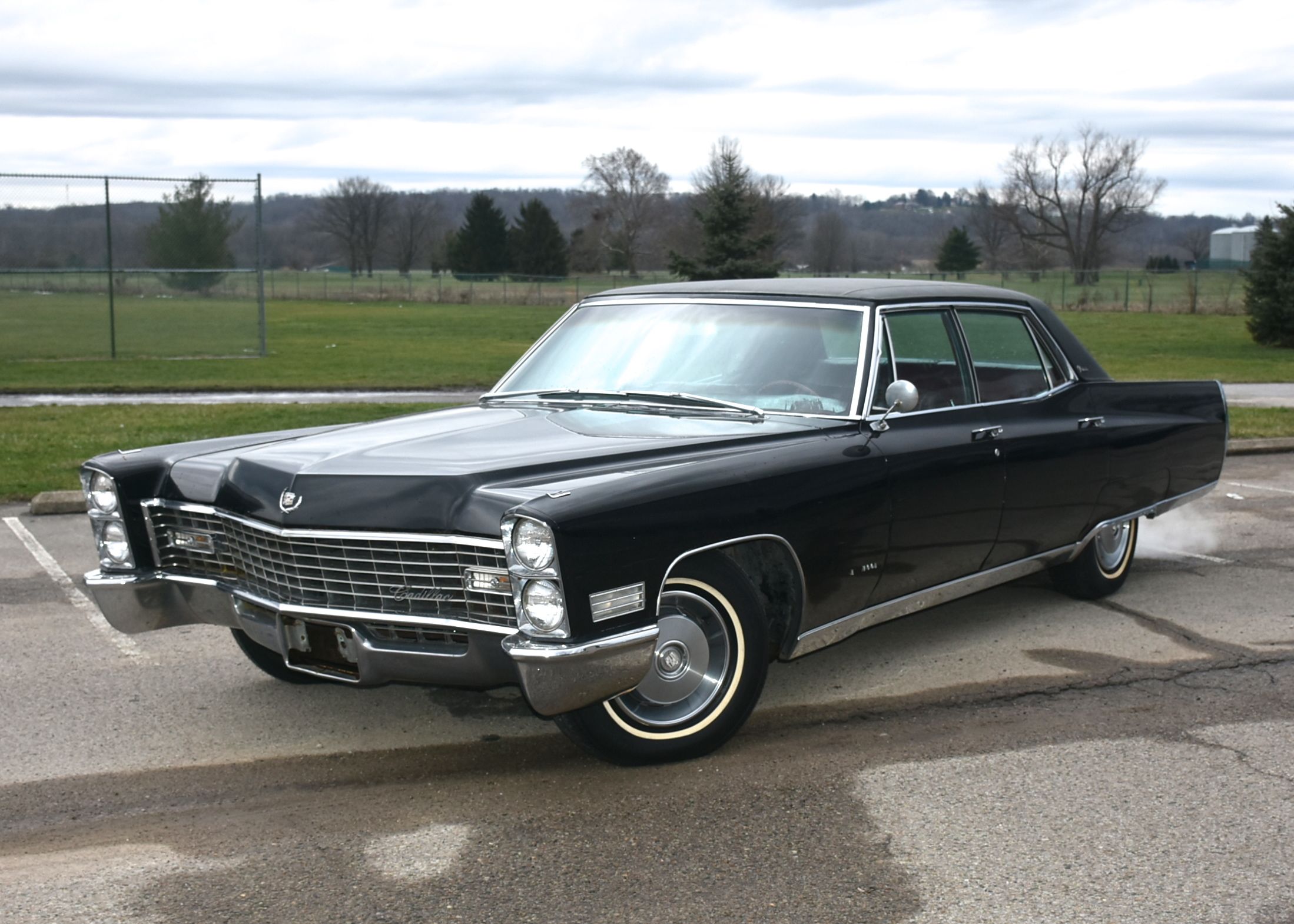 1967 Black Cadillac Fleetwood Brougham