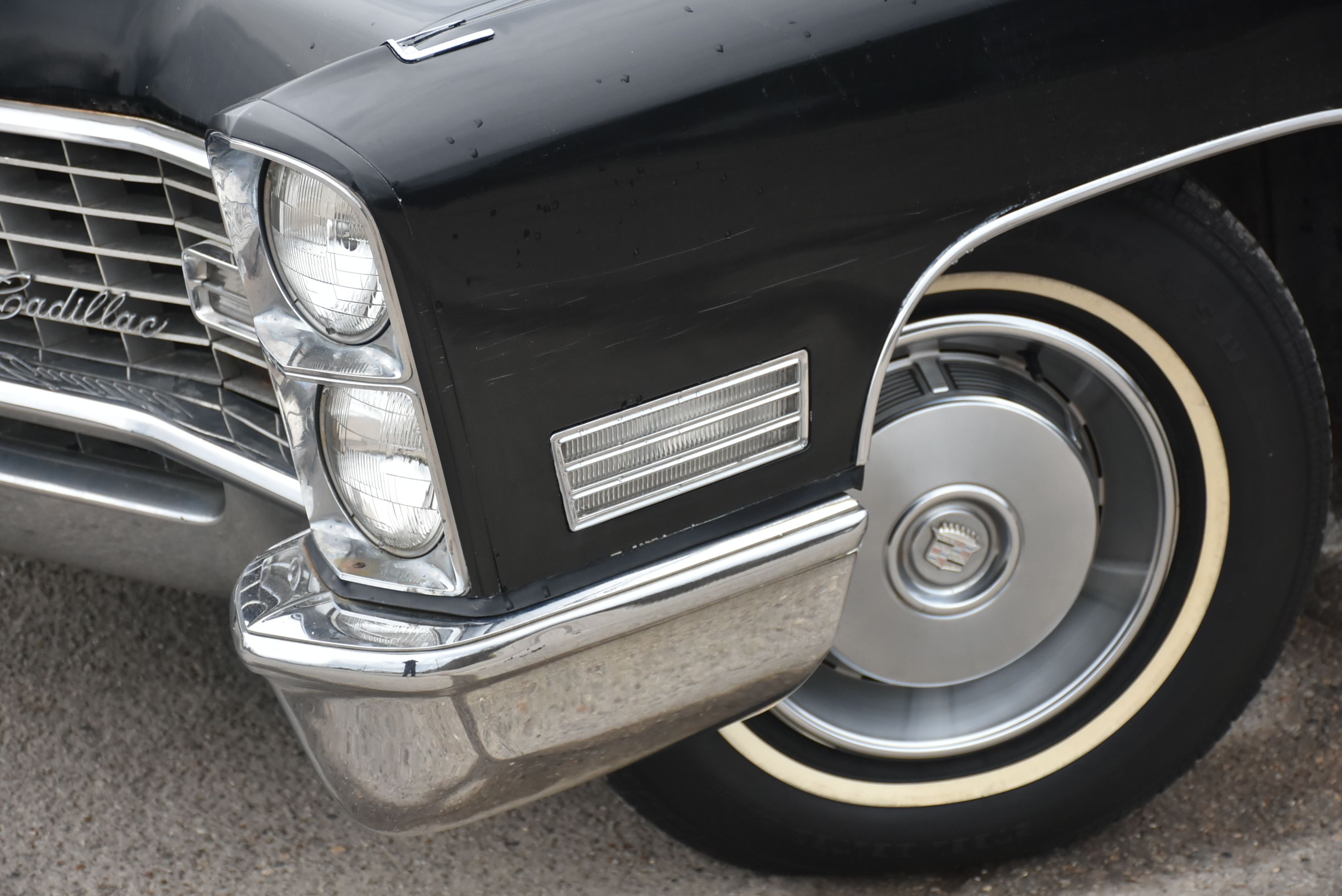 1967 Black Cadillac Fleetwood Brougham