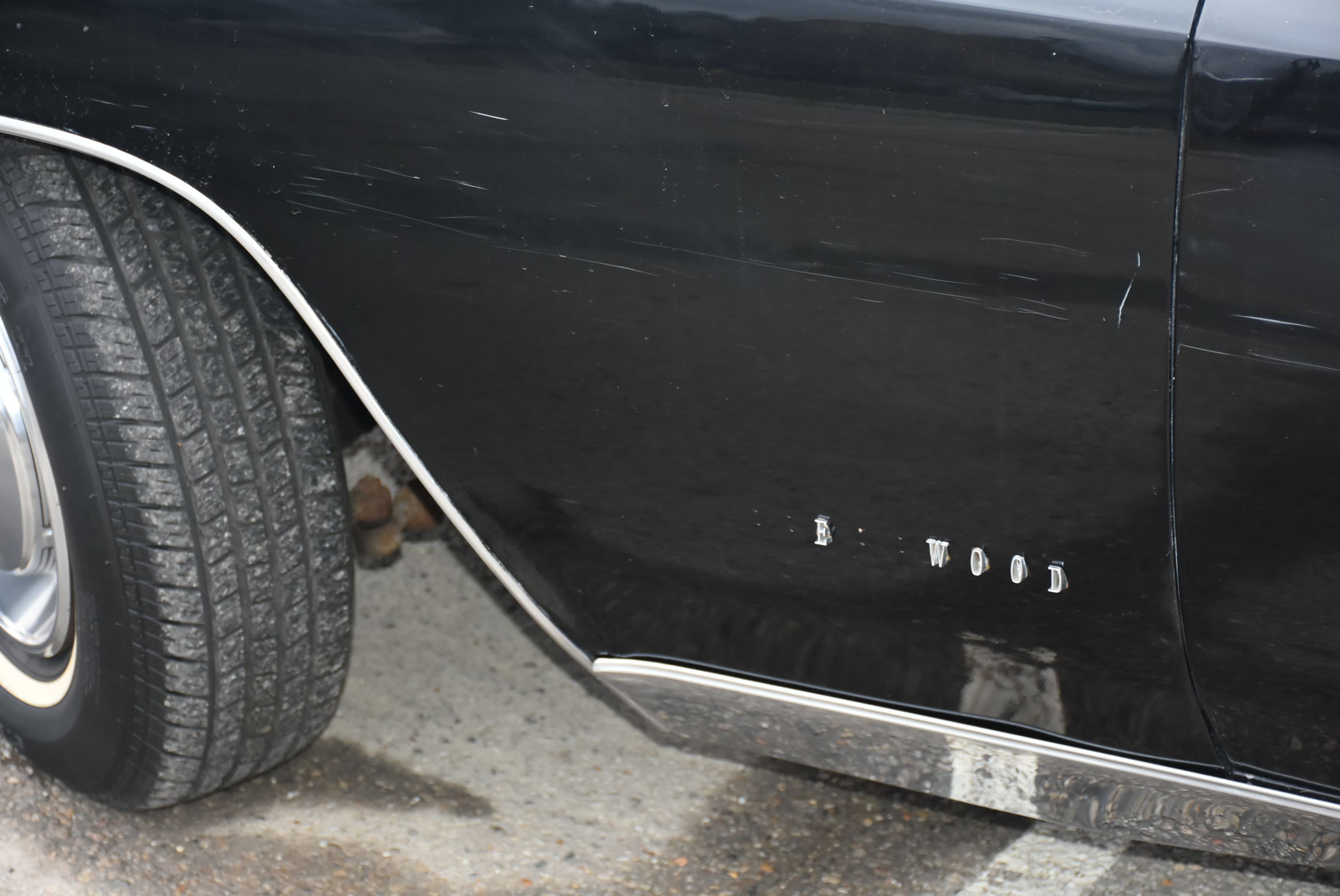 1967 Black Cadillac Fleetwood Brougham