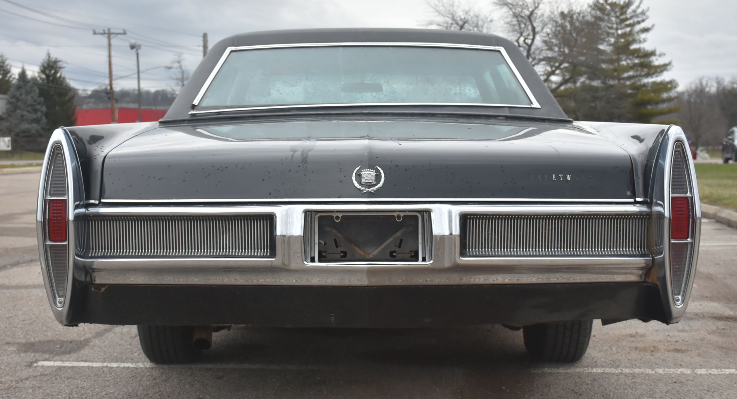 1967 Black Cadillac Fleetwood Brougham