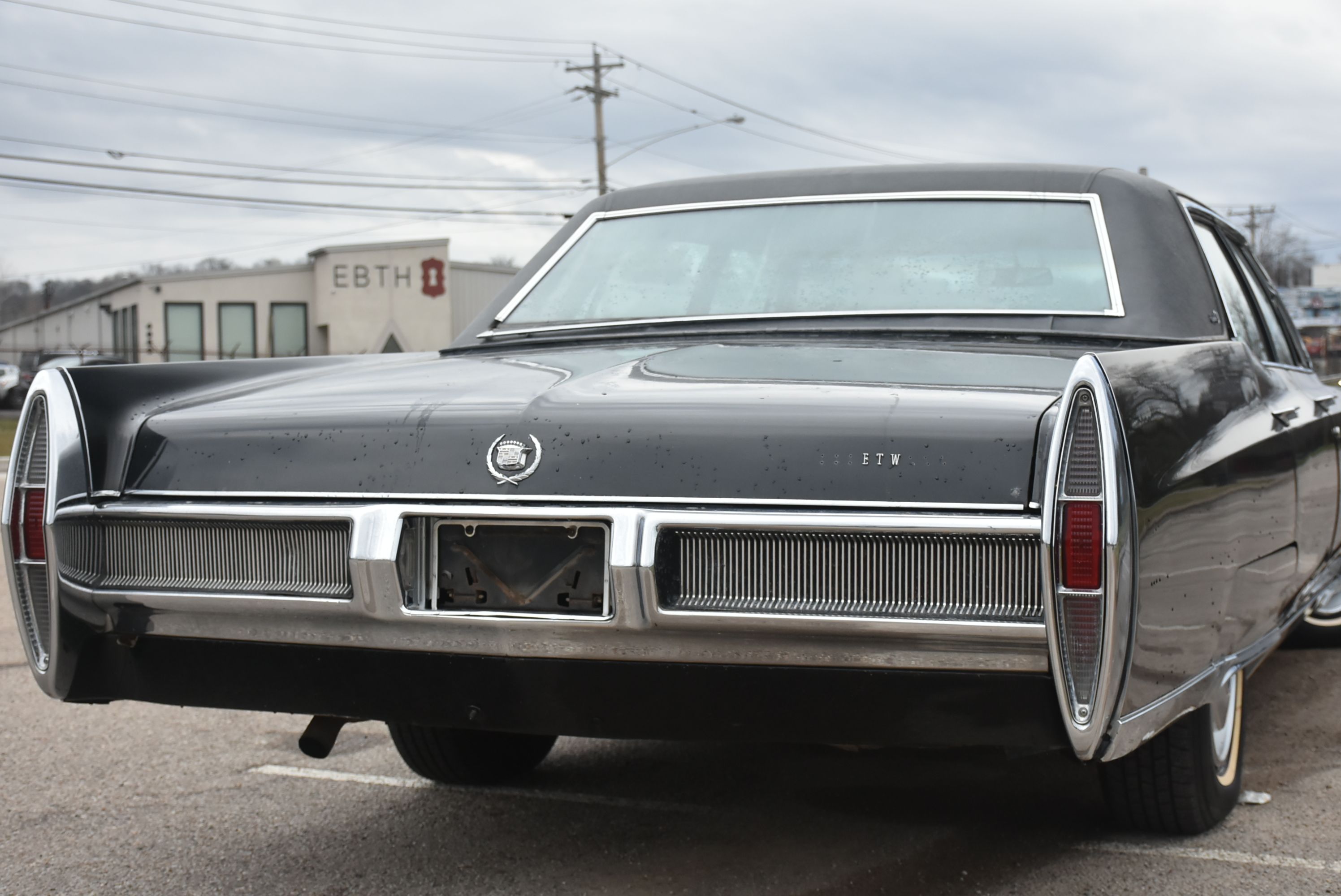 1967 Black Cadillac Fleetwood Brougham