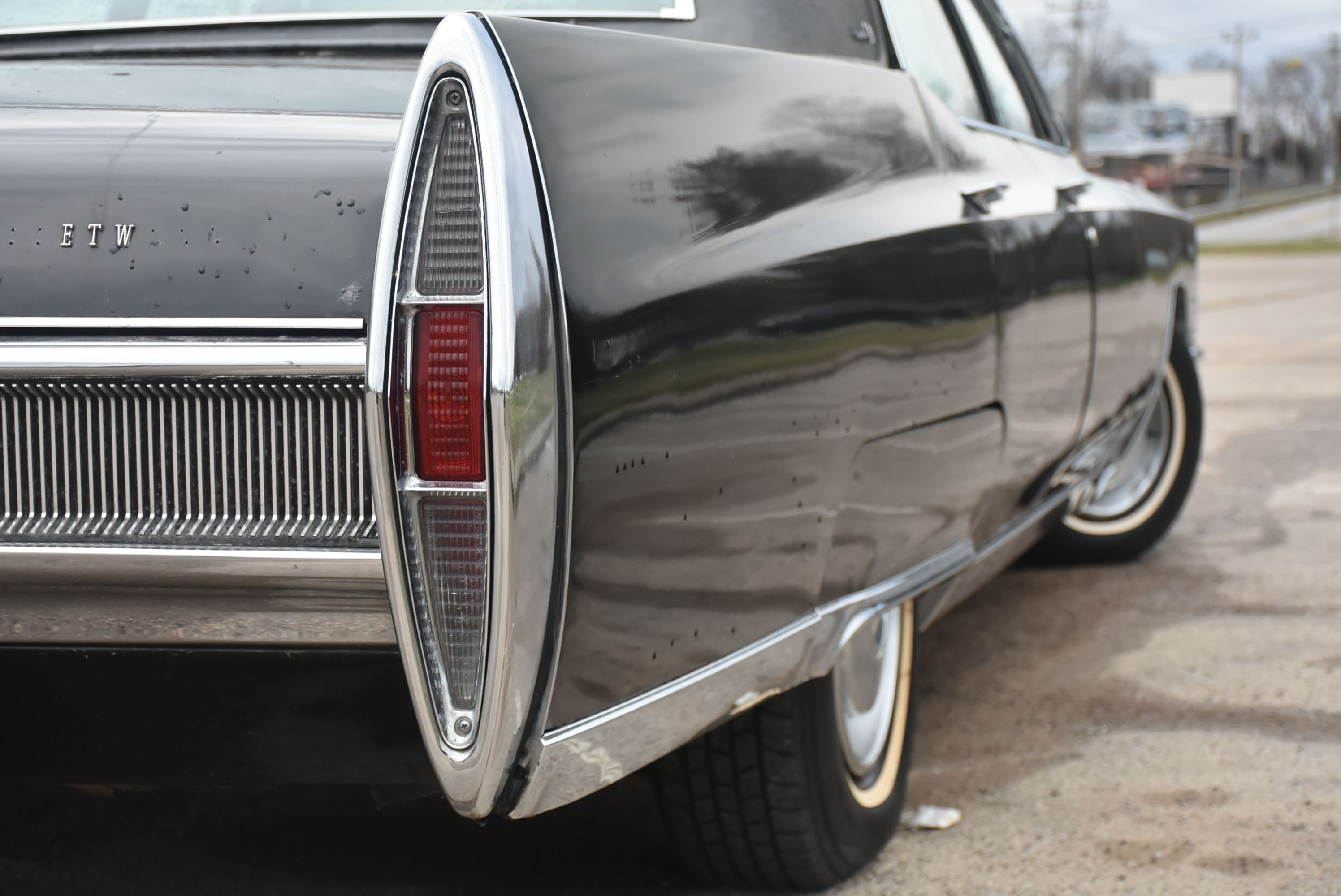 1967 Black Cadillac Fleetwood Brougham