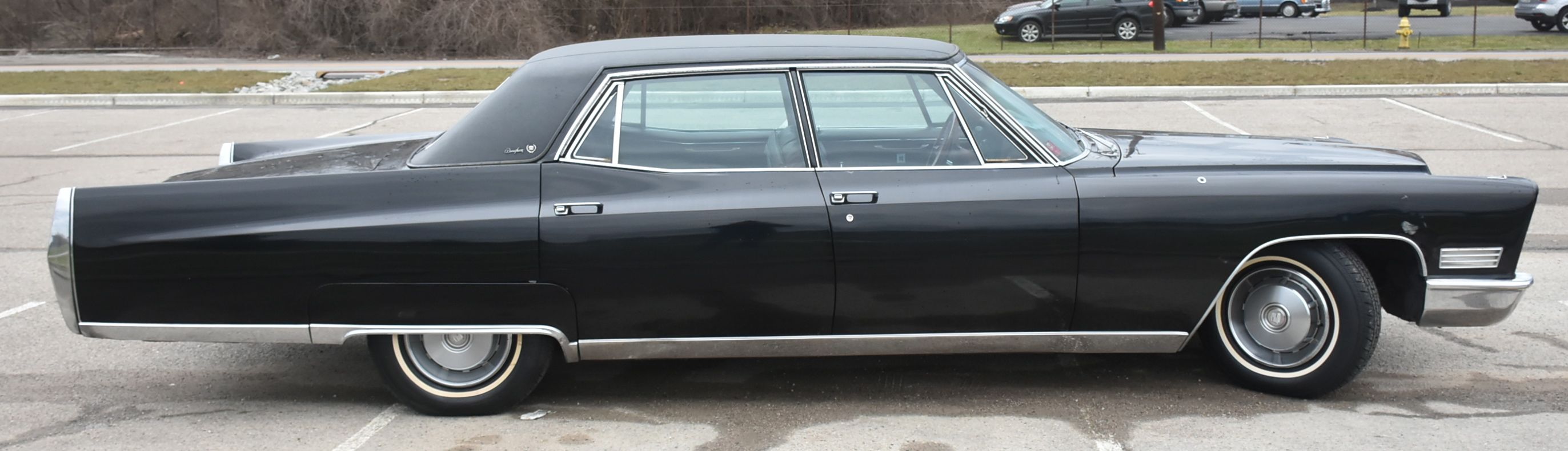 1967 Black Cadillac Fleetwood Brougham