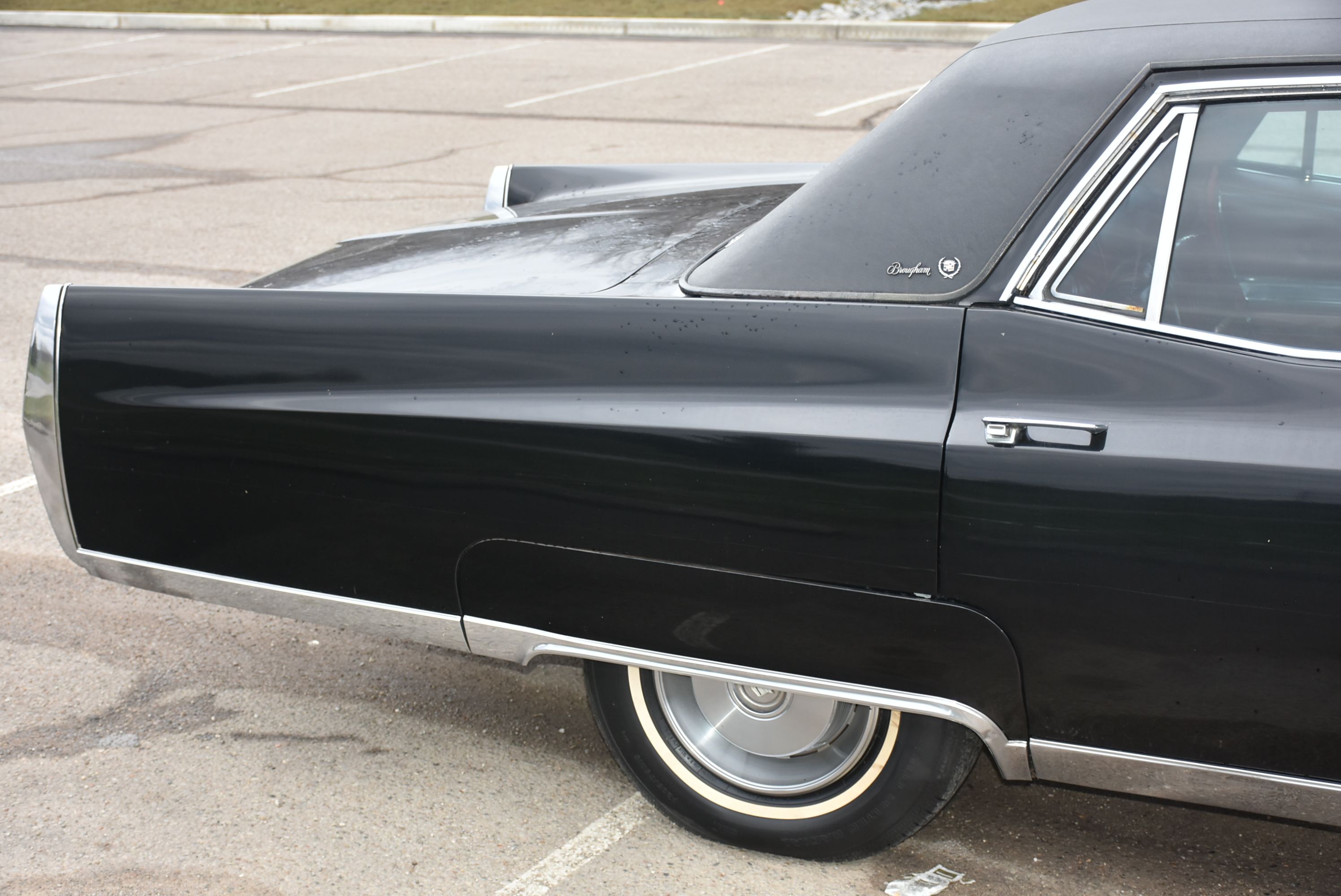 1967 Black Cadillac Fleetwood Brougham