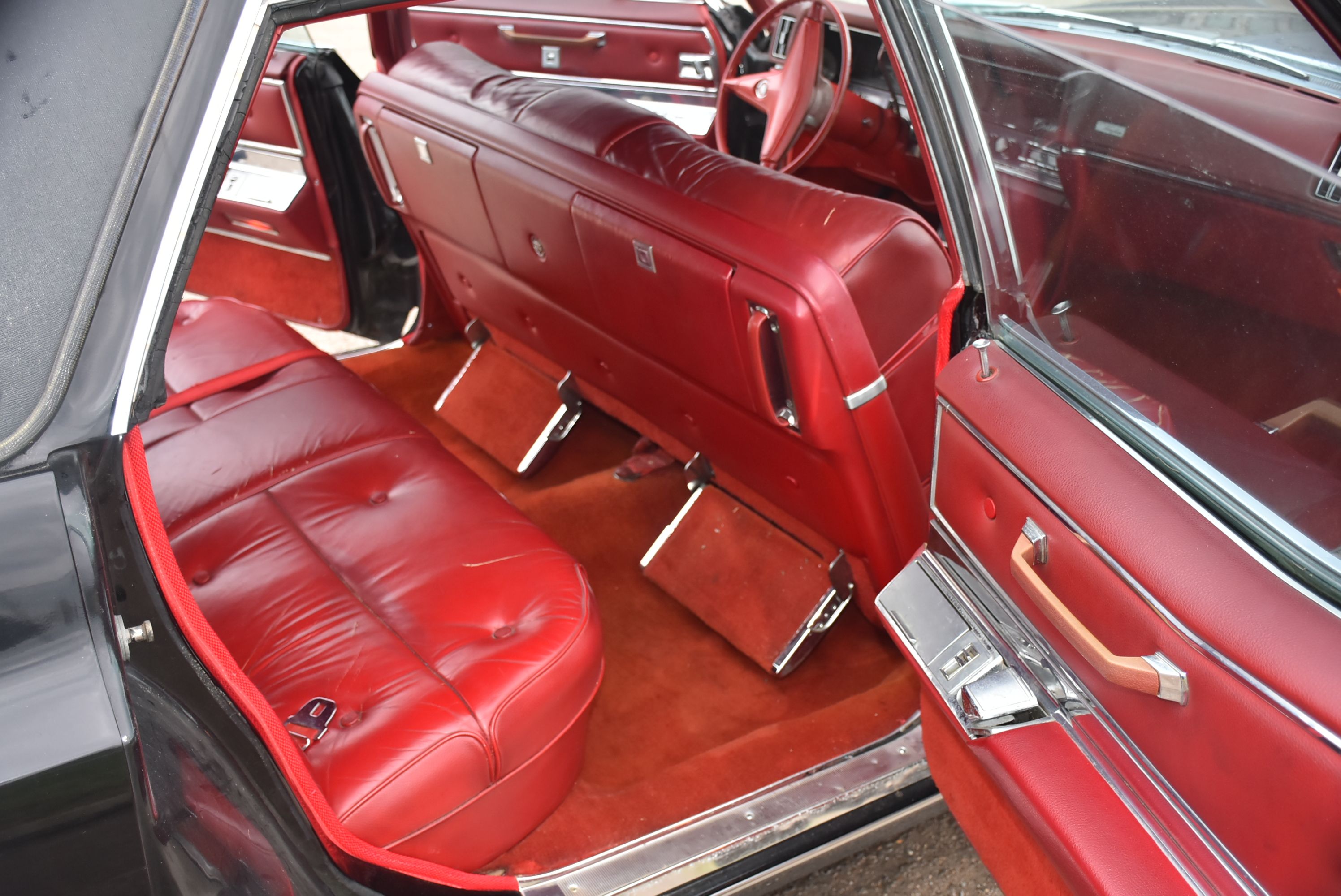 1967 Black Cadillac Fleetwood Brougham