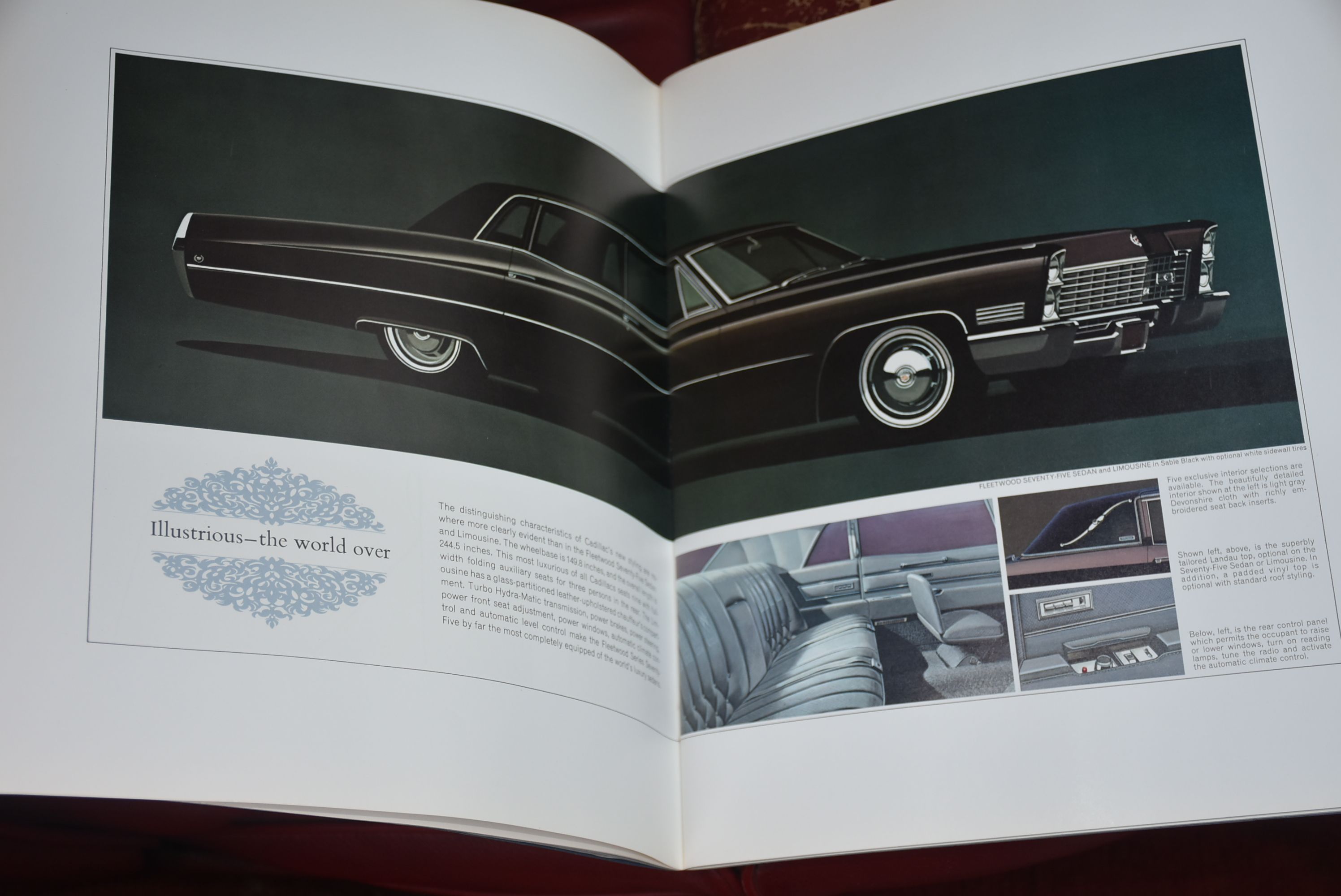 1967 Black Cadillac Fleetwood Brougham