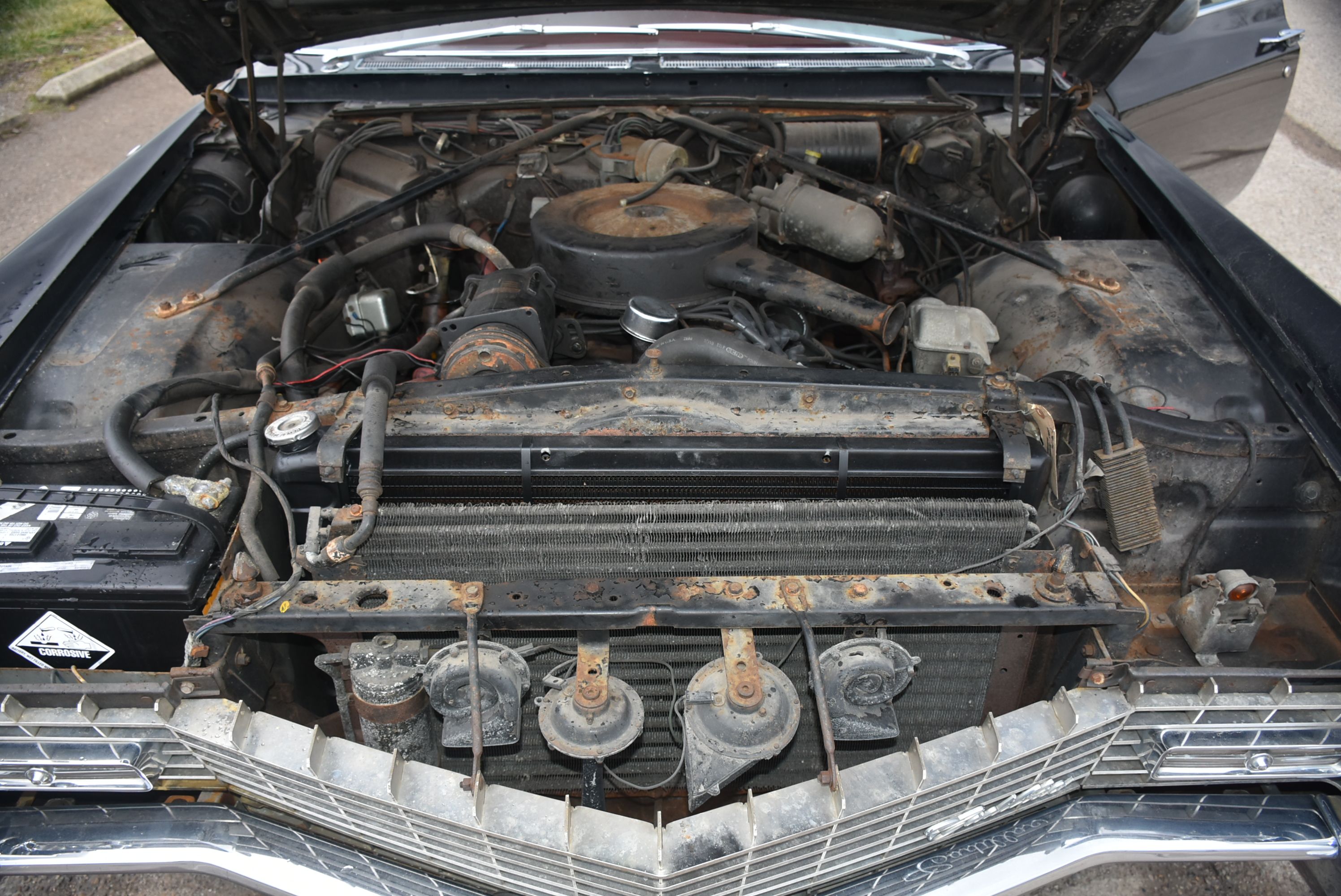 1967 Black Cadillac Fleetwood Brougham