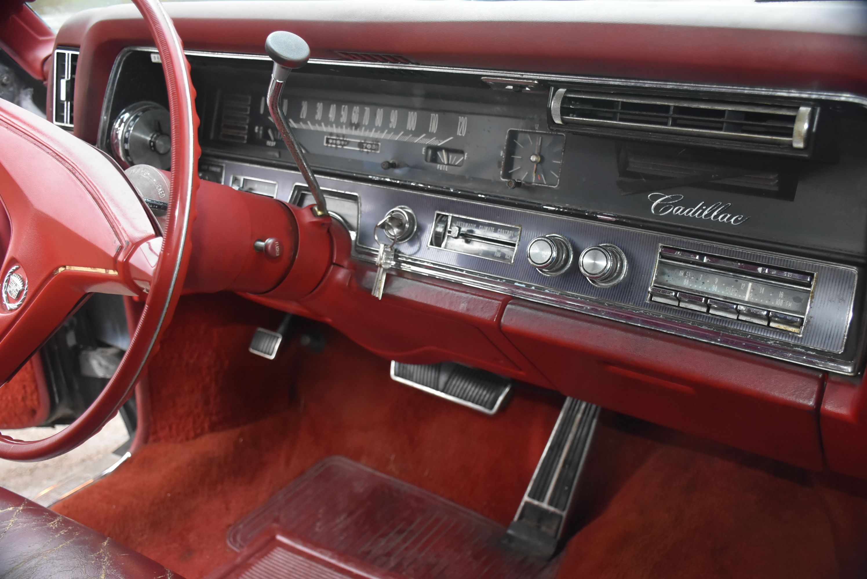 1967 Black Cadillac Fleetwood Brougham