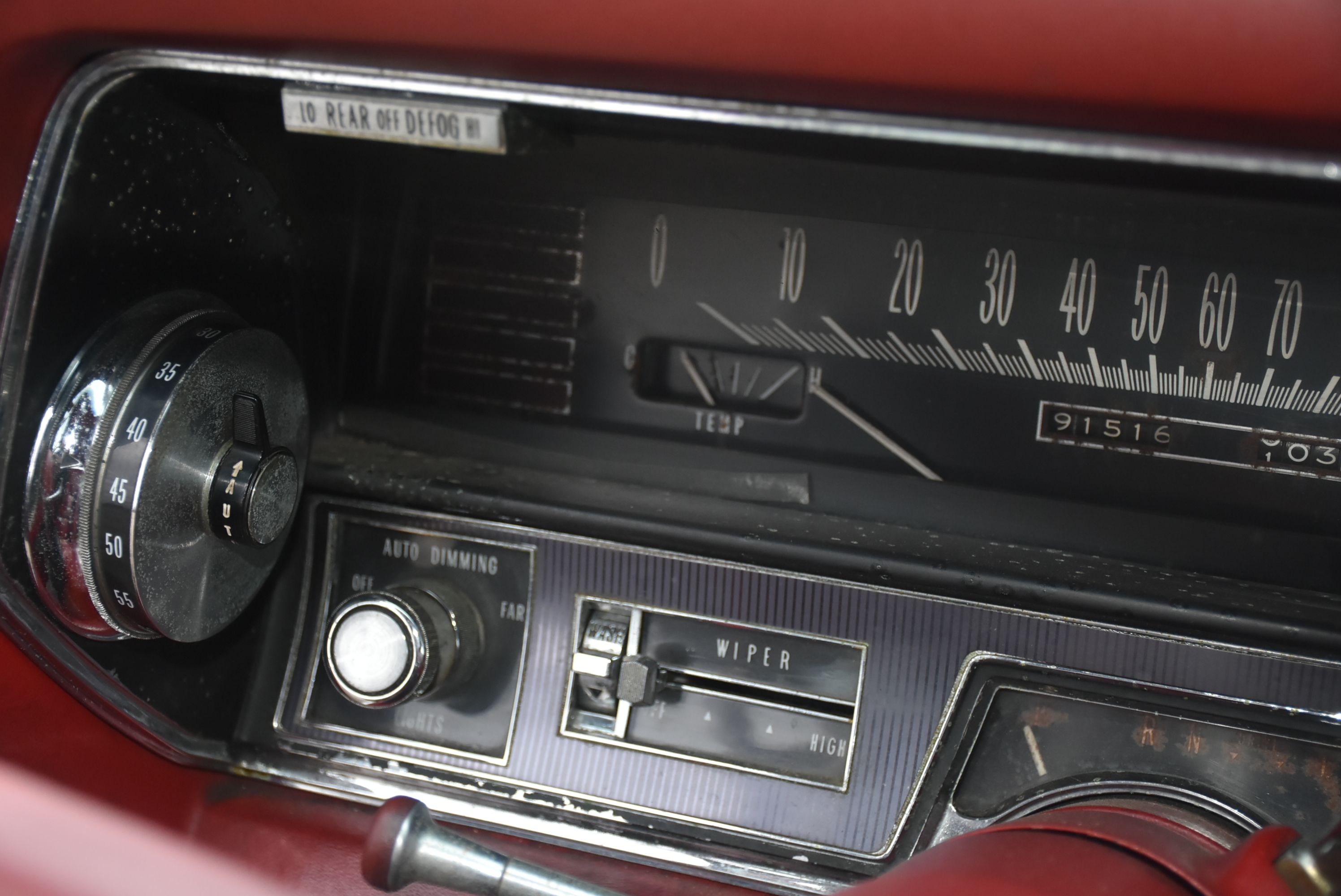 1967 Black Cadillac Fleetwood Brougham