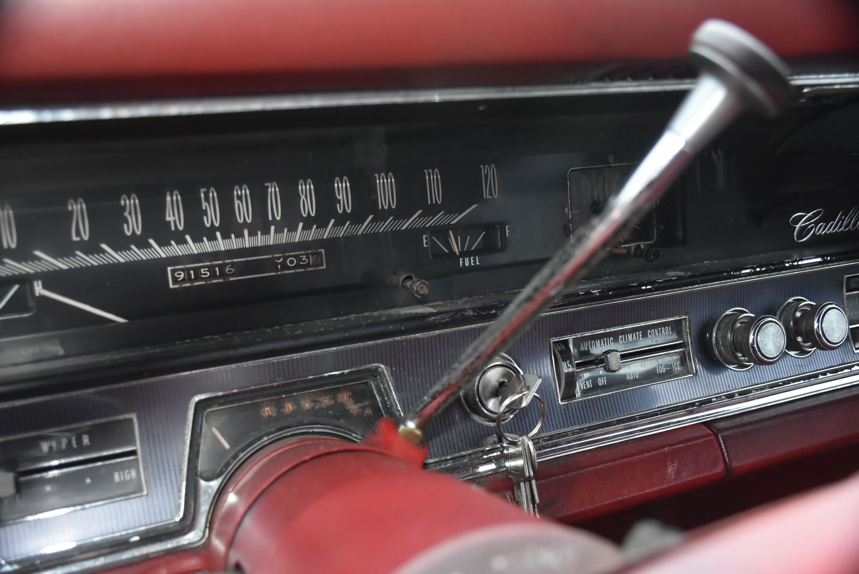 1967 Black Cadillac Fleetwood Brougham