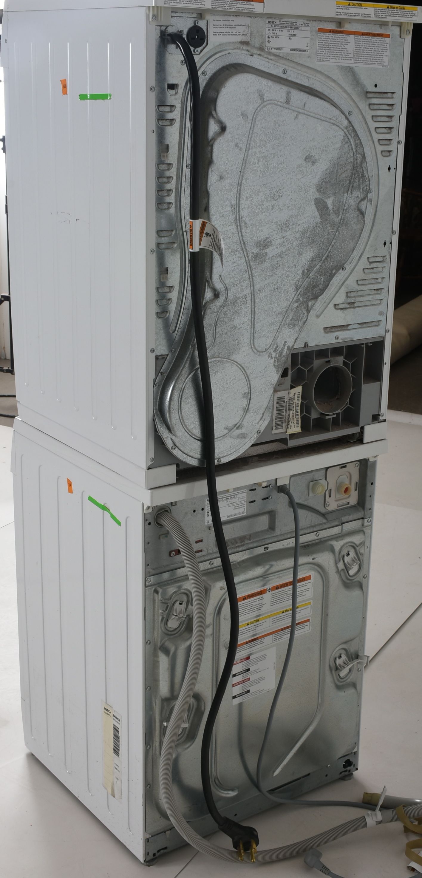 Bosch Axxis Stackable Washer and Dryer