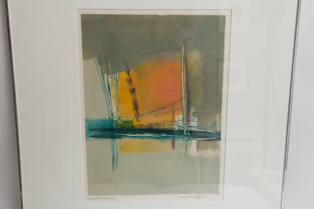 Duo of Signed Alice Mostoff Original Monoprints