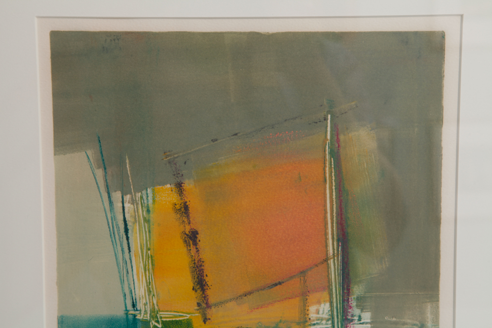 Duo of Signed Alice Mostoff Original Monoprints