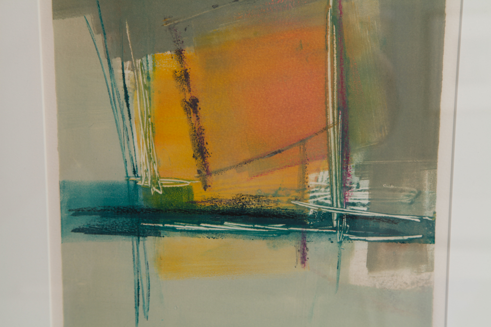 Duo of Signed Alice Mostoff Original Monoprints