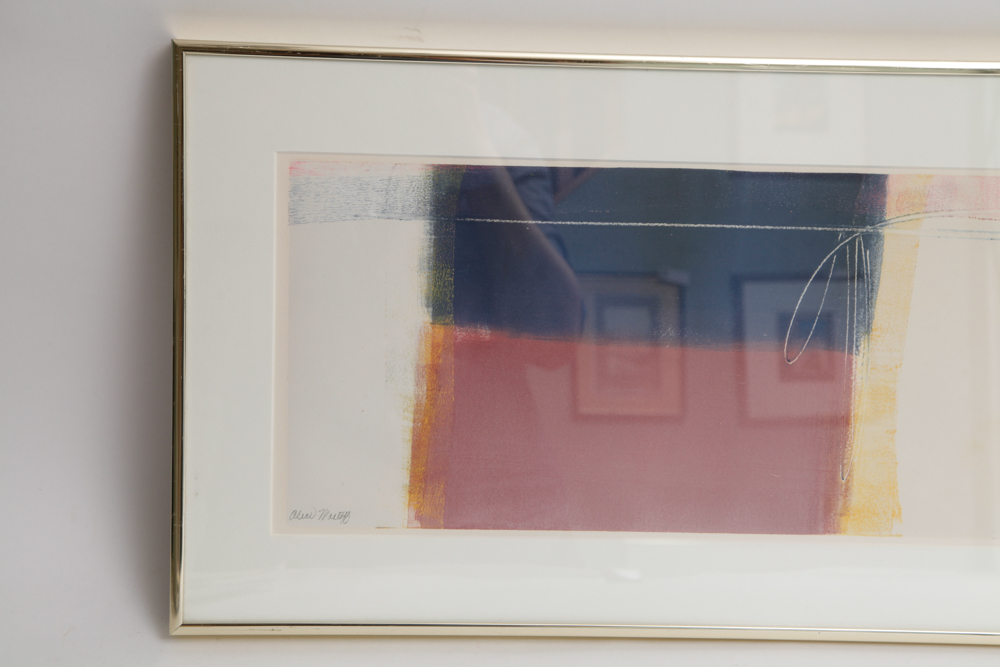 Duo of Signed Alice Mostoff Original Monoprints