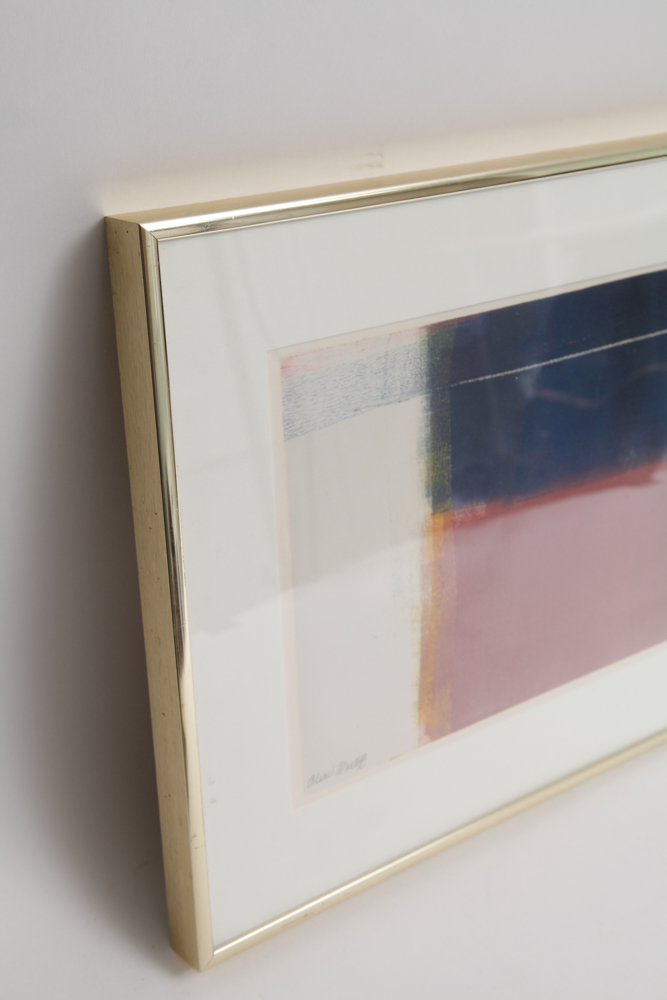 Duo of Signed Alice Mostoff Original Monoprints