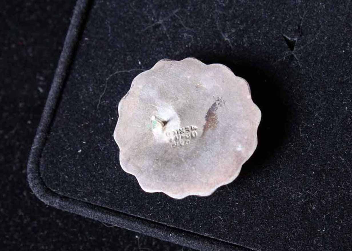 Pair of Mexican Silver Earrings