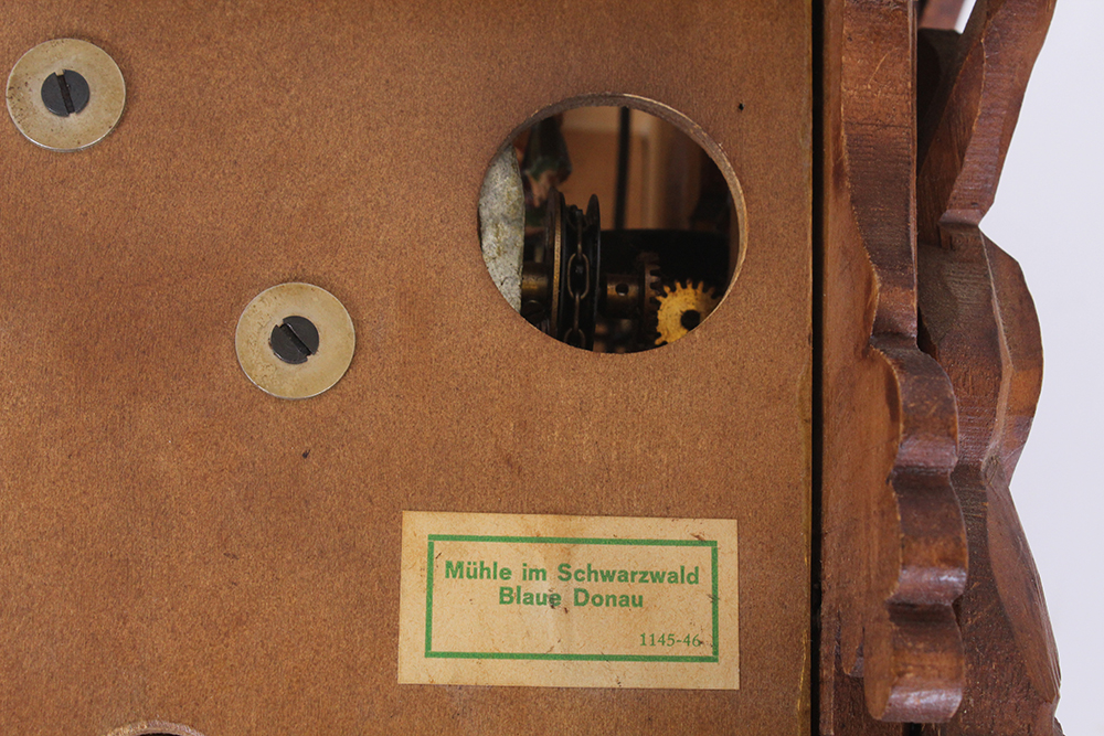 East German Albert Schwab Wooden Cuckoo Clock