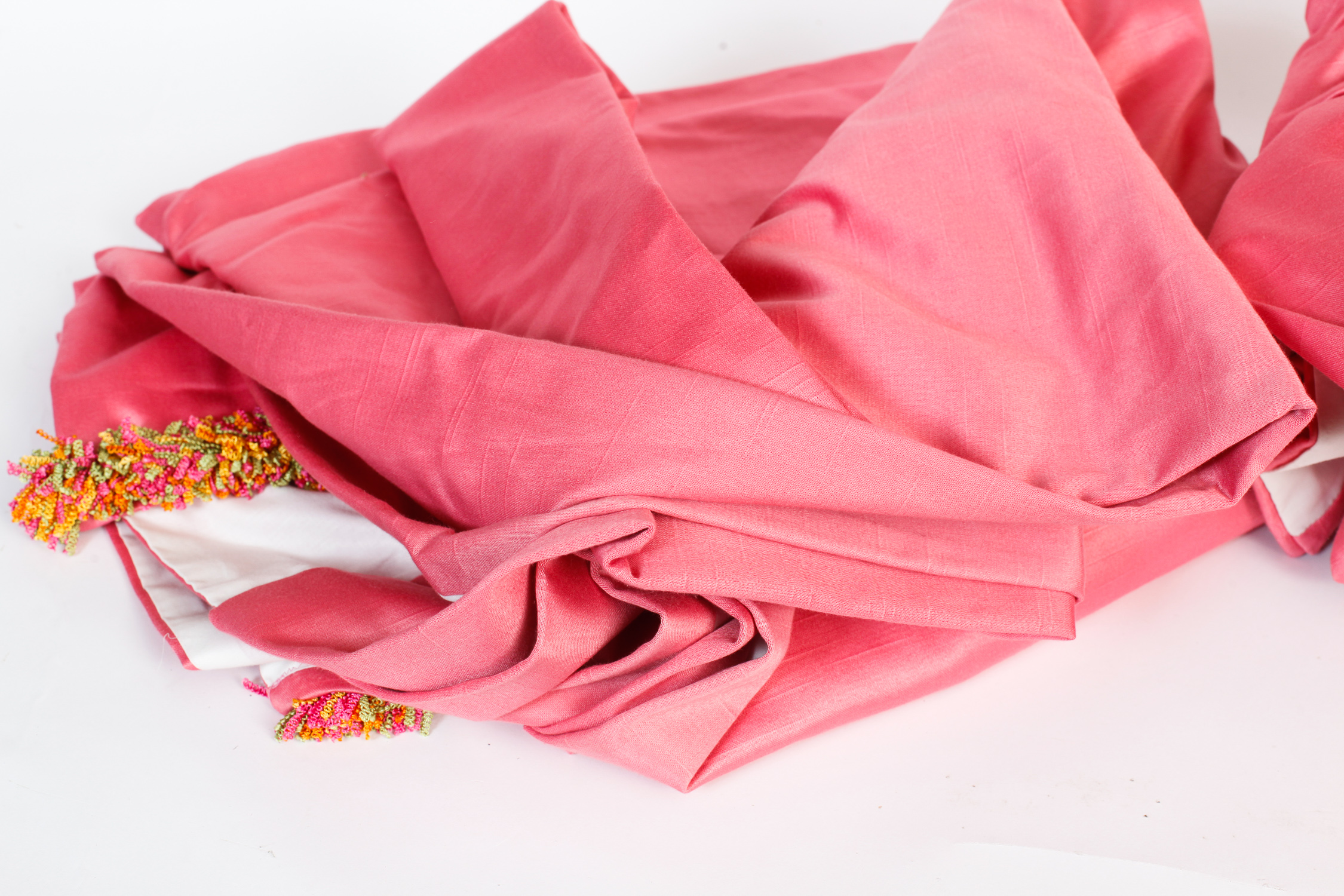 Collection of Pink and Gingham Curtains