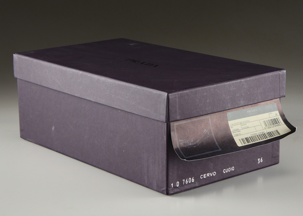 Women's Prada Deerskin Pointed Toe Drivers