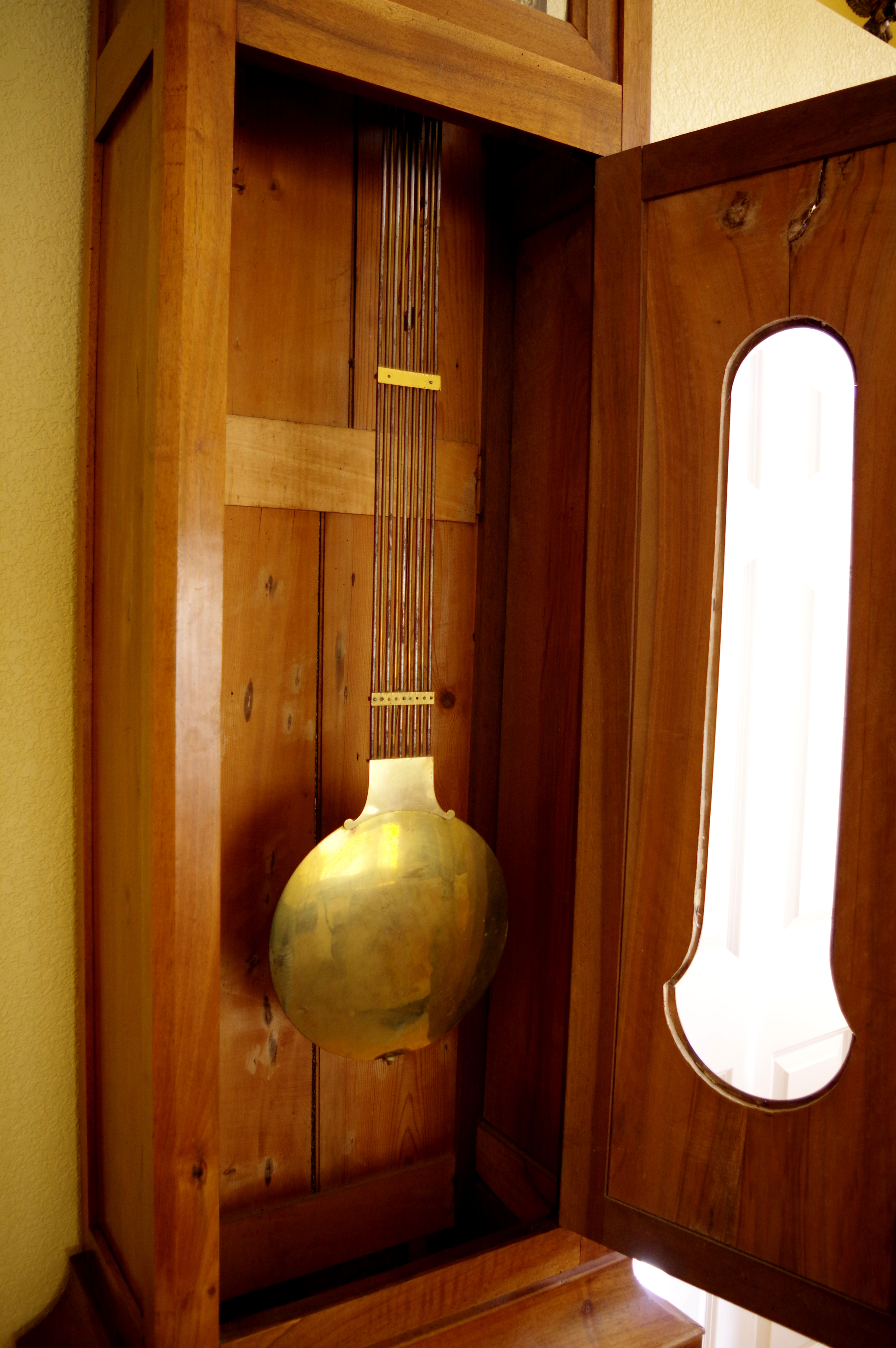 Nineteenth-Century French Morbier Longcase Clock