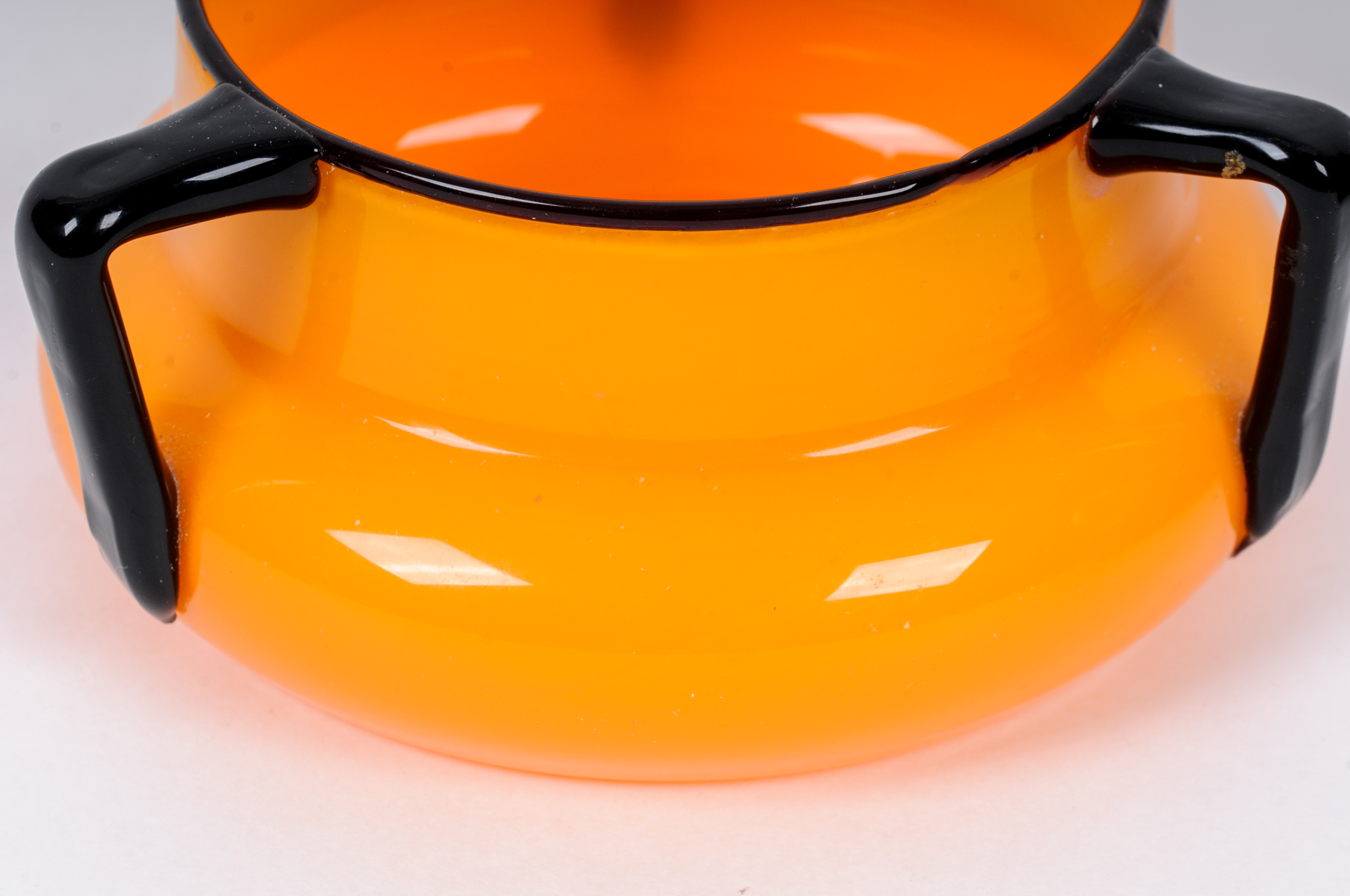 Art Deco Style Pottery and Glass Duo