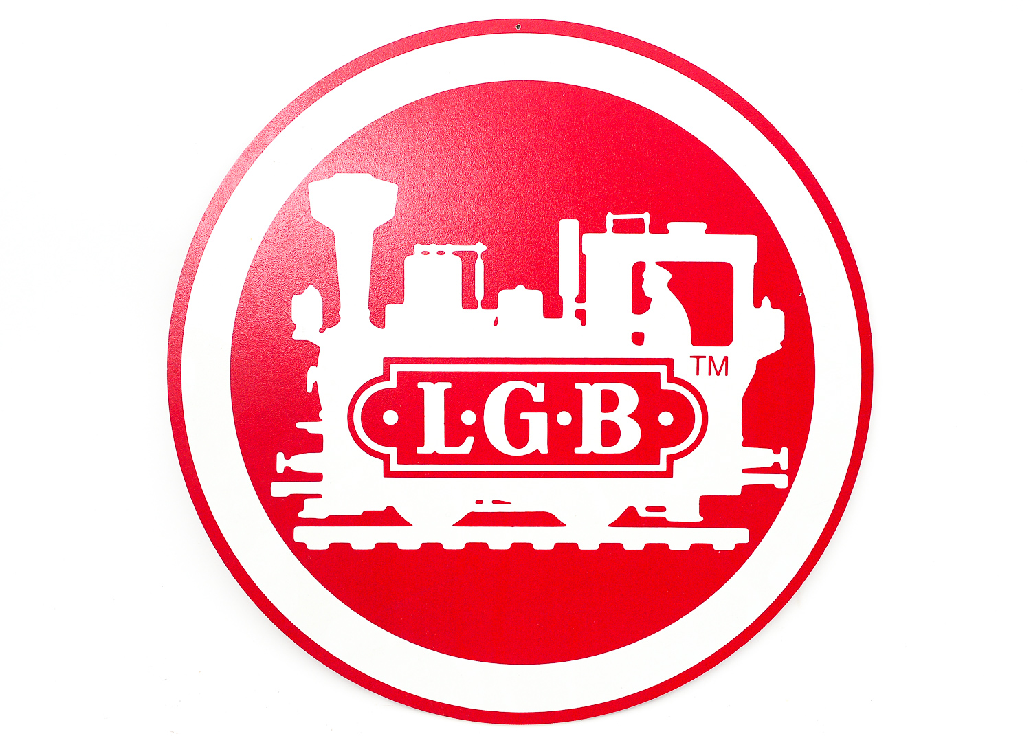 LGB Model Train Logo Sign