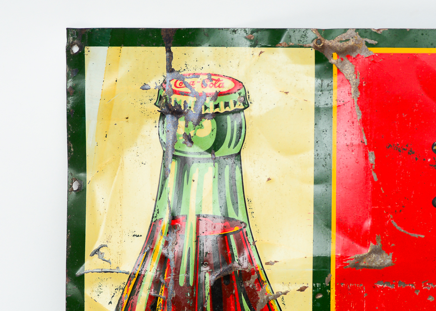 1925 Coca-Cola Advertising Sign