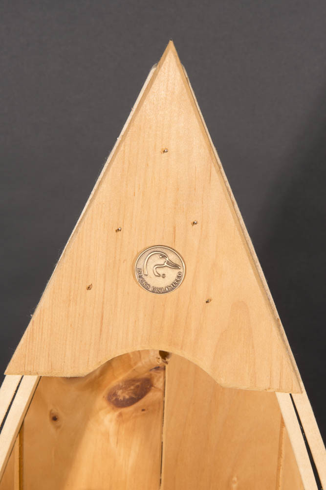 Ducks Unlimited Canoe Shelf and Duck Decoys