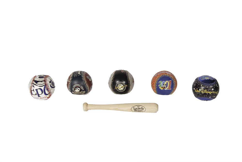 Disney Baseball Bat and Baseballs